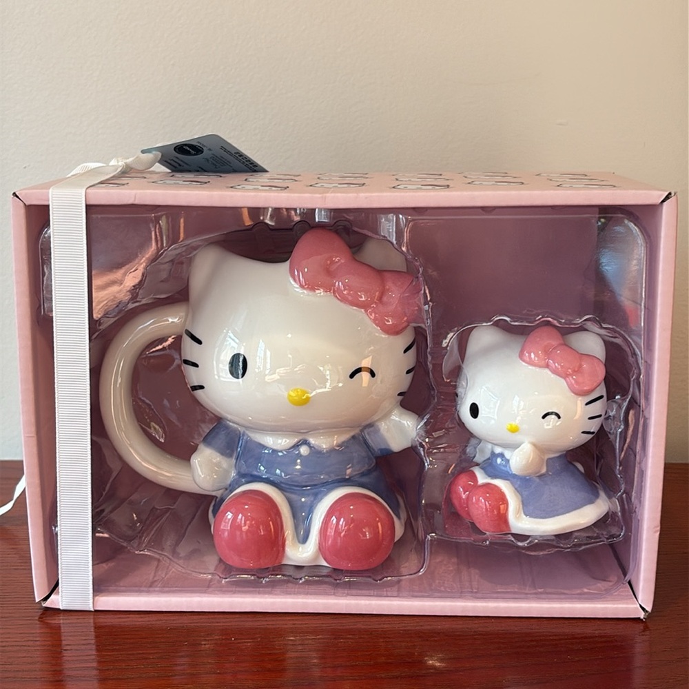 Hello Kitty Mug and Figurine Set
